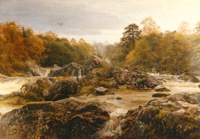 The Sound of Many Waters, 1876 (olje på lerret) av John Everett Millais
