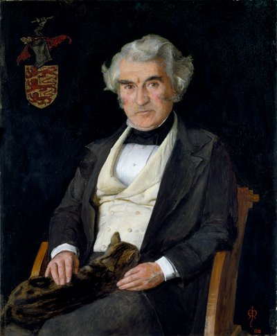 Thomas Combe, 1850 av John Everett Millais