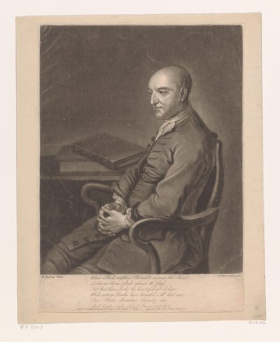 Portrett av Humphrey Skelton av John Faber (II)