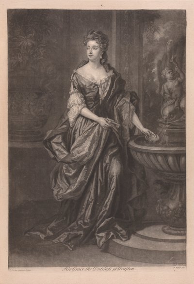 Hennes nåde hertuginnen av Grafton av John Faber the younger