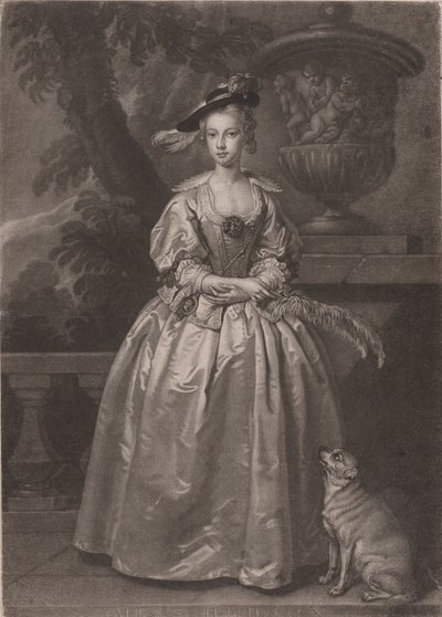 Frøken Hudson av John Faber the younger