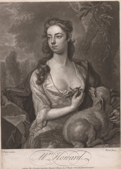 Mrs. Howard av John Faber the younger