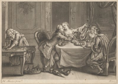 Den fortapte sønn med skjøger av John Faber the younger