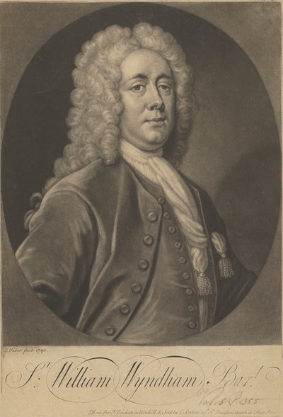 Sir William Wyndham av John Faber the younger