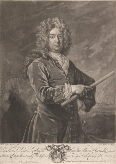 Den ærede John Leake av John Faber the younger