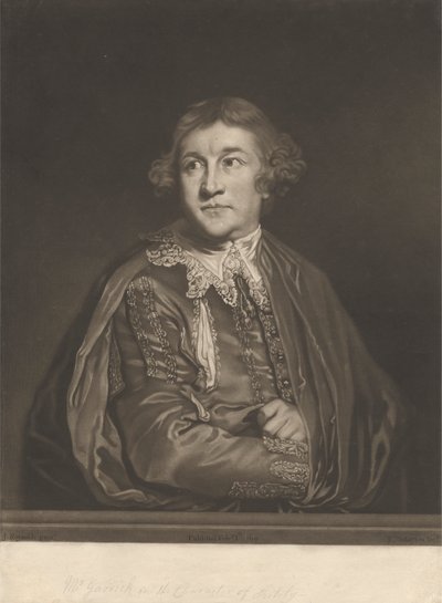 David Garrick i karakteren til "Kitely" av John Finlayson