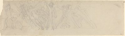 Antik kampscene (?) av John Flaxman