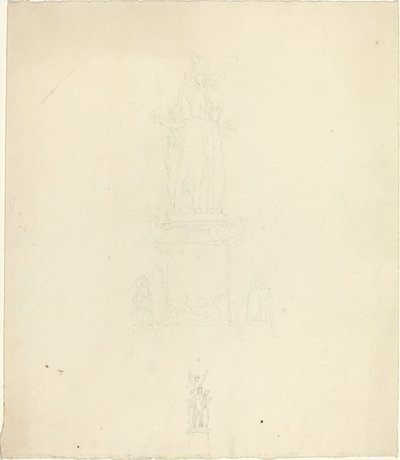 Design for monument eller metallarbeid av John Flaxman
