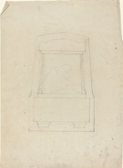 Design for et monument av John Flaxman