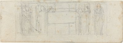 Design for et monument av John Flaxman