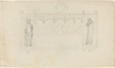 Design for Simcoe-monumentet, Exeter Cathedral av John Flaxman
