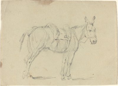 Esel som strekker et bakbein av John Flaxman