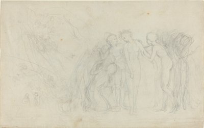 Gruppe av kvinnelige figurer av John Flaxman