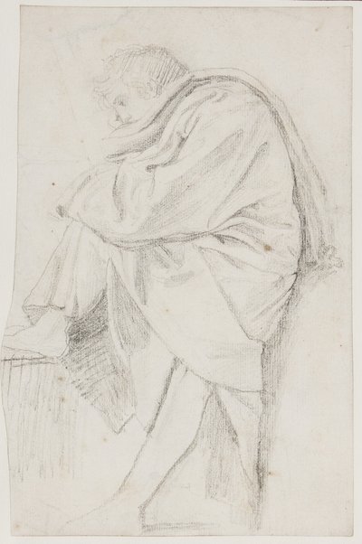 Mann innhyllet i tanker, ca.1790 av John Flaxman