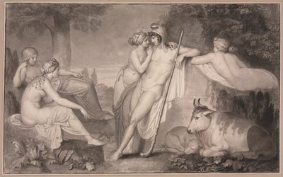 Paris og Oenone av John Flaxman