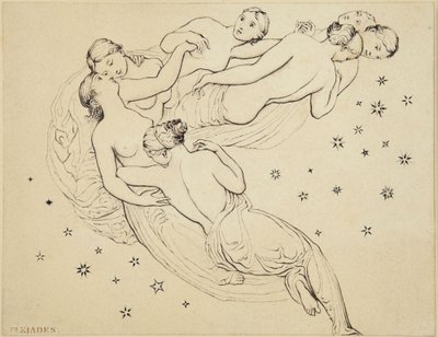 Pleiadene av John Flaxman