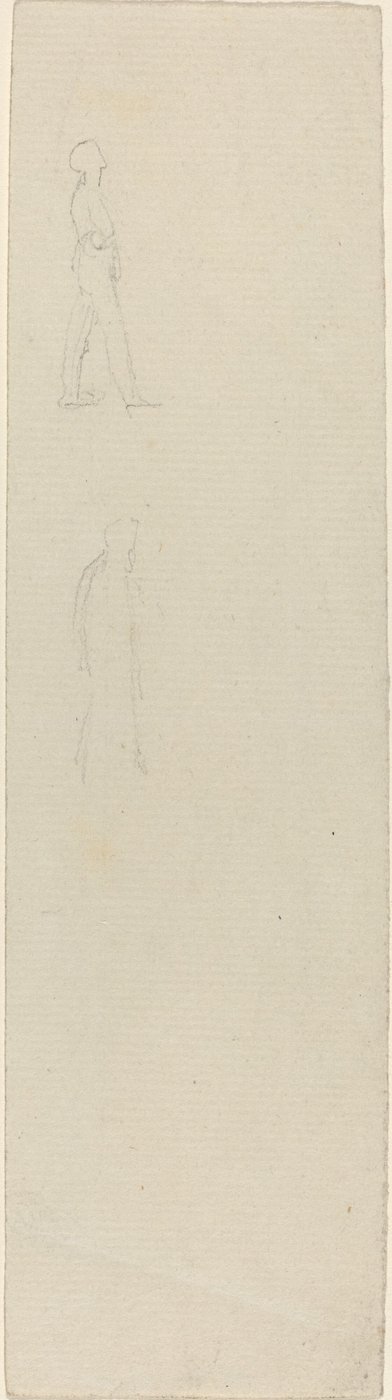 Studieark [rekto og verso] av John Flaxman