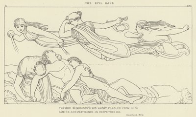 Det onde rase av John Flaxman