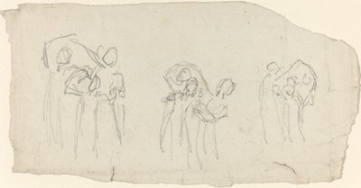 Tre grupper av dansere av John Flaxman