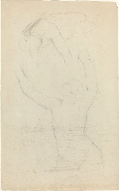 To luftbårne? Figurer som når ut til hverandre av John Flaxman