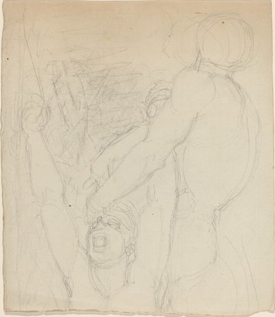 To kampfigurer av John Flaxman