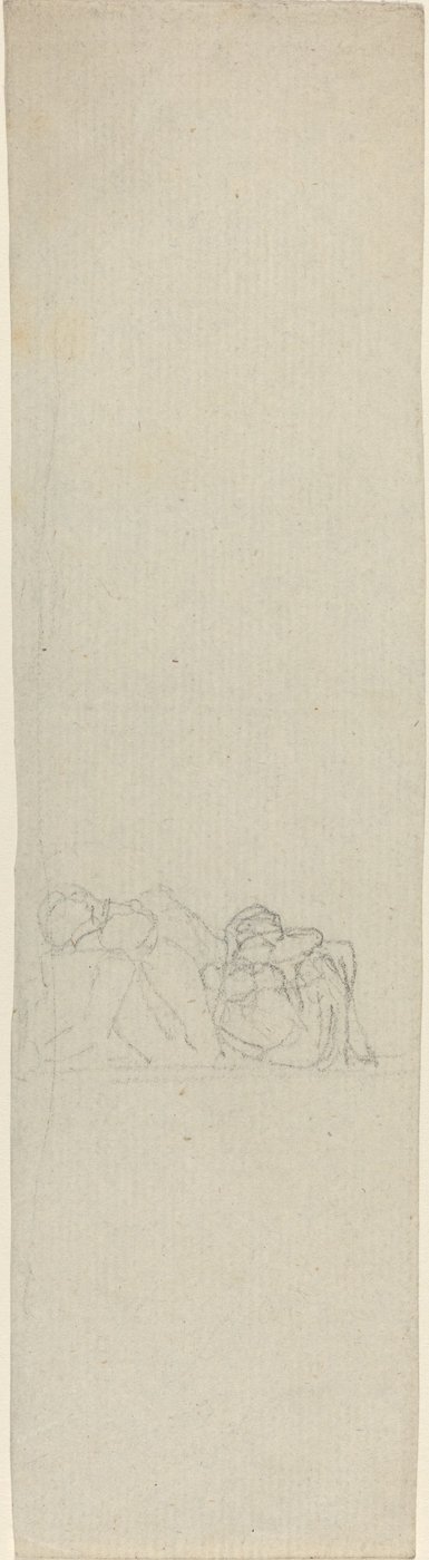 To sammenkrøpte figurer av John Flaxman
