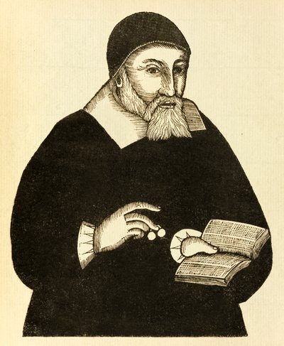 Richard Mather, først i rekken av puritanske geistlige i New England og leder for New England Congregationalism av John Foster