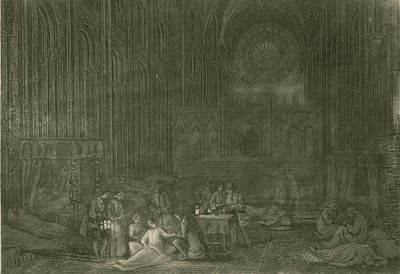 Saint Paul's omgjort til et skadedyrshus av John Franklin