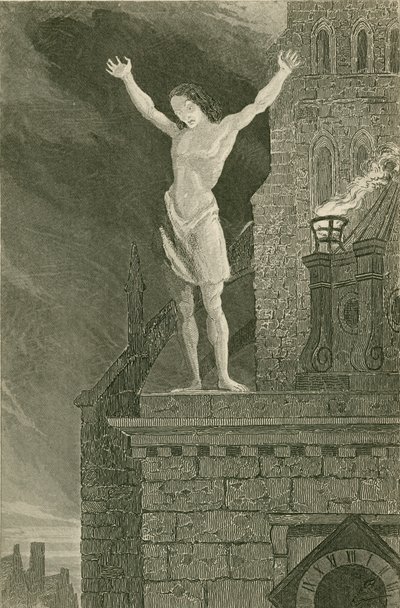 Solomon Eagle fordømmer byen av John Franklin