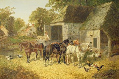 Hester i sele av John Frederick Herring Junior