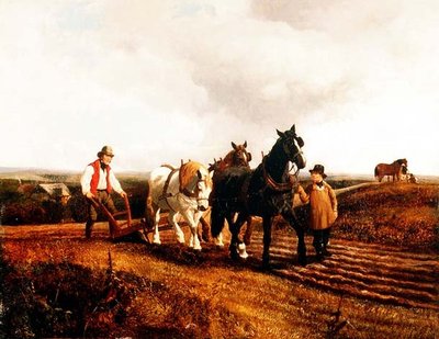 Pløying av John Frederick Herring Jnr