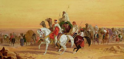 En arabisk campingvogn av John Frederick Herring Senior