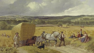 Harvest, 1857 av John Frederick Herring Senior