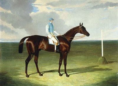 Mssr. Ridsdale's og Gully's St. Giles med William Scott opp, 1832 av John Frederick Herring Senior