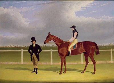 The Hon. E. Petres 'Rowton', vinner av St. Leger med Bill Scott opp av John Frederick Herring Senior
