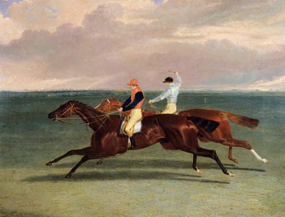 Kampen mellom 'Priam' og 'Augustus', 20. oktober 1831 av John Frederick Herring Senior