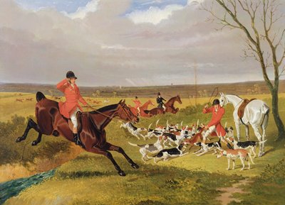 The Suffolk Hunt - The Death av John Frederick Herring Senior