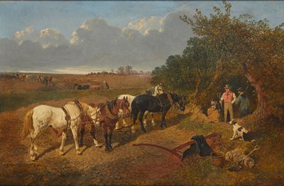 Hvile laget (olje på lerret) av John Frederick Jr. Herring