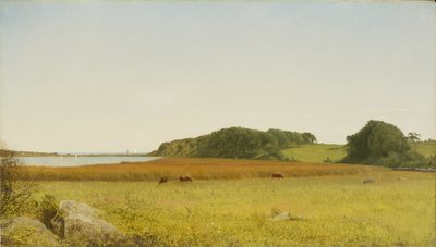 Almys dam, Newport av John Frederick Kensett