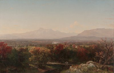 En oktoberdag i de hvite fjellene, 1854 av John Frederick Kensett