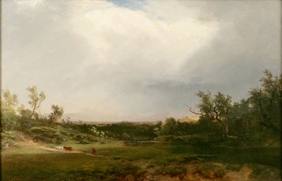 Nærmer seg dusj, 1859 av John Frederick Kensett