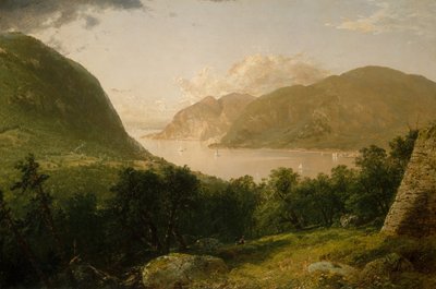 Hudson River Scene, 1857. av John Frederick Kensett