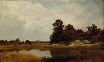 Oktober i myrene av John Frederick Kensett