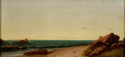 På Narragansett-kysten, 1864 av John Frederick Kensett