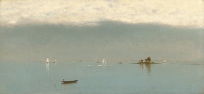 Går av stormen, 1872. av John Frederick Kensett