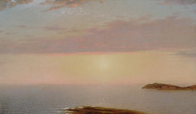 Solnedgang, 1872. av John Frederick Kensett