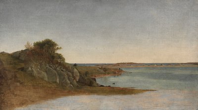 Utsikt nær Newport av John Frederick Kensett