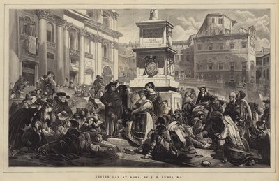 påskedag i Roma av John Frederick Lewis