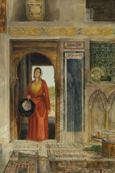 Inngang til Harem, 1871 (se også 131708) av John Frederick Lewis