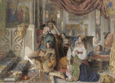 romerske pilegrimer av John Frederick Lewis